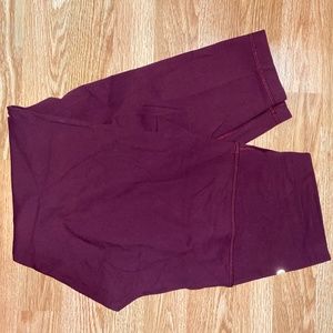 Lululemon Align Cassis Size 8